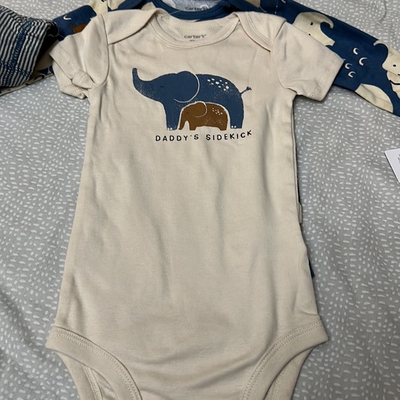NWT Carter’s baby Set of three one pants and tow tops  size 12 Months - Picture 6 of 15